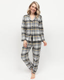 Parker Womens Brushed Check Pyjama Set