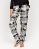 Parker Womens Brushed Check Pyjama Bottoms