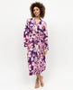 Robe de chambre longue à imprimé floral pour femme Hazel