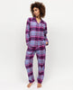 Hazel Womens Brushed Check Pyjama Bottoms