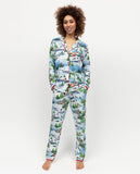 Montana Womens Winterscape Printed Jersey Pyjama Set