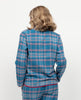 Montana Womens Brushed Check Pyjama Top