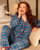 Montana Womens Brushed Check Pyjama Bottoms