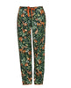 Forrest Damen Pyjamahose mit Waldmuster, Grün