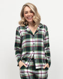 Forrest Womens Brushed Check Pyjama Top