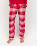 Noelle Womens Brushed Check Pyjama Bottoms