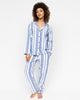 Alpes Womens Stripe Pyjama Top