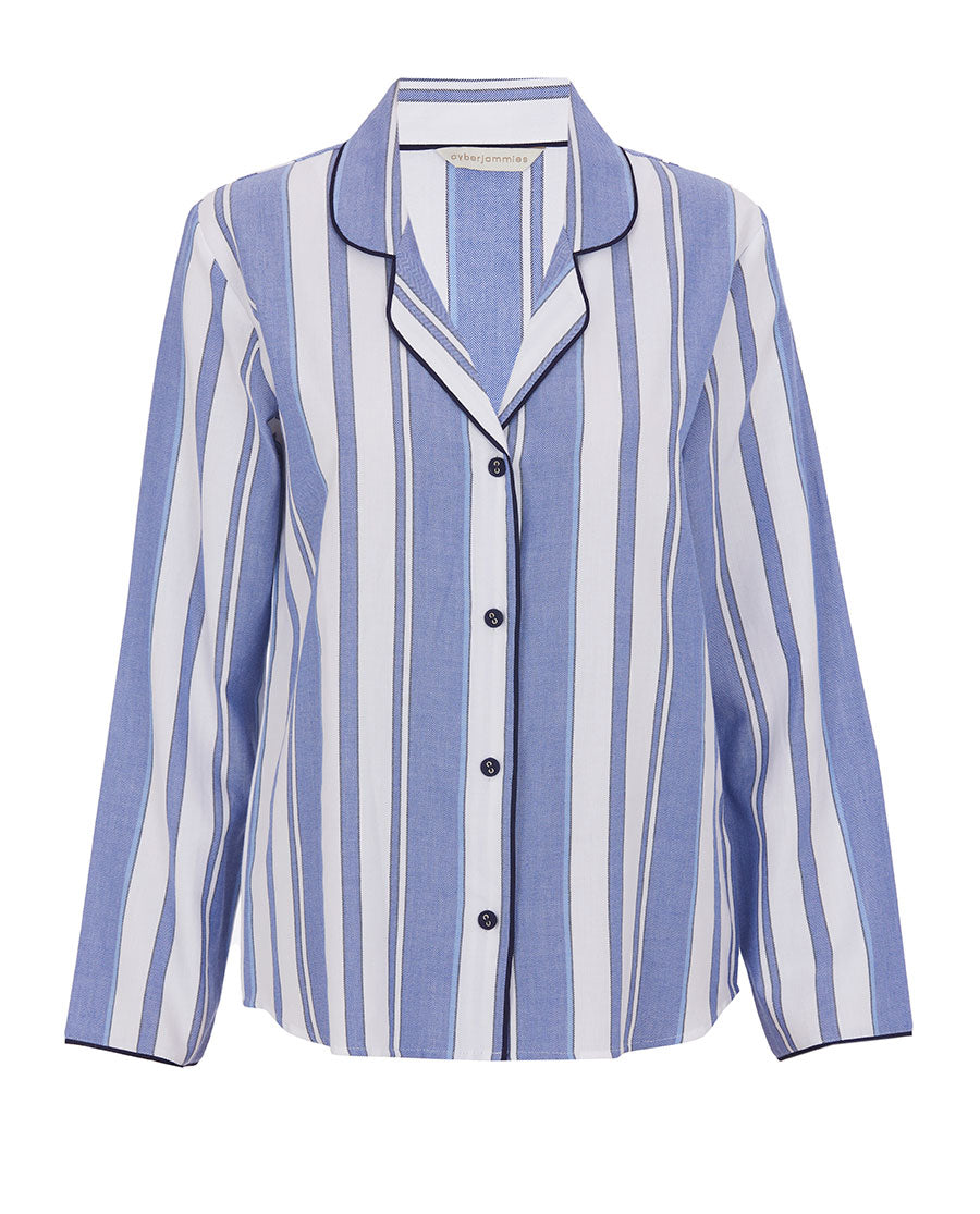 Haut de pyjama rayé pour femme Alpes