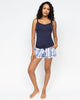 Alpes Womens Stripe Shorts