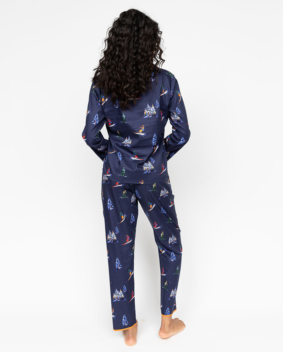 Millie Snow Capped Mountains Pajama Set main image 1