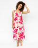 Aria Womens Floral Print Long Nightdress