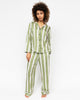 Nancy Womens Printed Stripe Wide Leg Pyjama Set