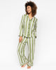 Nancy Womens Printed Stripe Pyjama Top