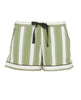 Nancy Womens Printed Stripe Shorts