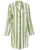 Nancy Womens Printed Stripe Nightshirt