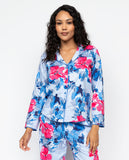 Lyla Womens Floral Print Pyjama Top