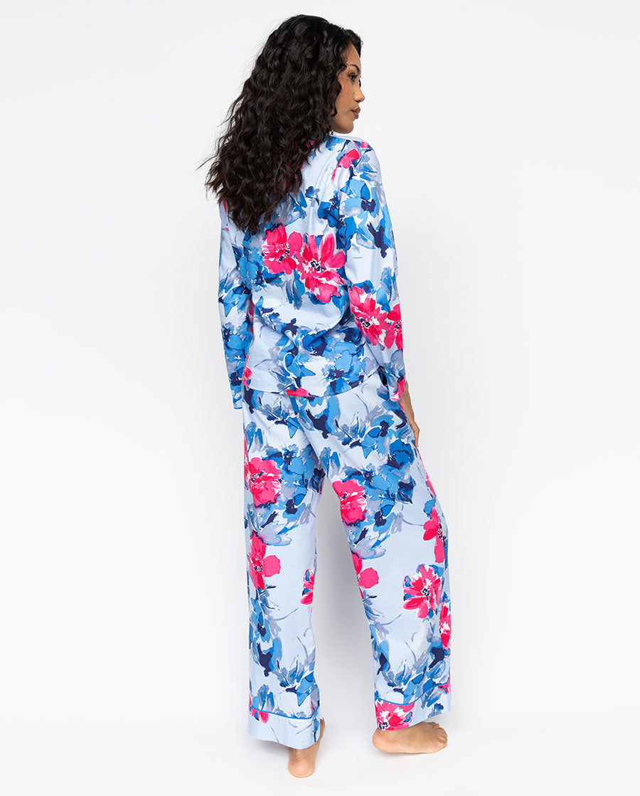 Lyla Womens Floral Print Pyjama Top