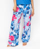 Lyla Womens Floral Print Wide Leg Pyjama Bottoms