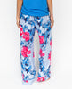 Lyla Womens Floral Print Wide Leg Pyjama Bottoms