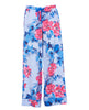 Lyla Womens Floral Print Wide Leg Pyjama Bottoms