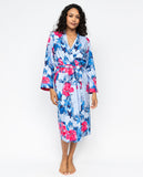 Lyla Womens Floral Print Long Dressing Gown