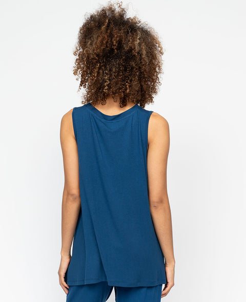 Harriet Womens Jersey Relaxed Vest