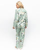 Ensemble pyjama Julia à imprimé floral et bordure en dentelle