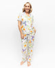 Lorelei Lace Trim Hummingbird Print Pyjama Set