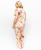 Tessa Pyjama-Set mit Blumenmuster und Spitzenbesatz