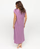 Reena Womens Lace Detail Jersey Short Sleeve Long Nightdress