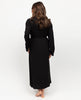 Carolynn Womens Lace Trim Jersey Long Dressing Gown