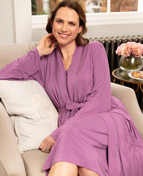 Jersey Dressing Gowns for Women - Cyberjammies Jersey Dressing Gowns for Women - Cyberjammies