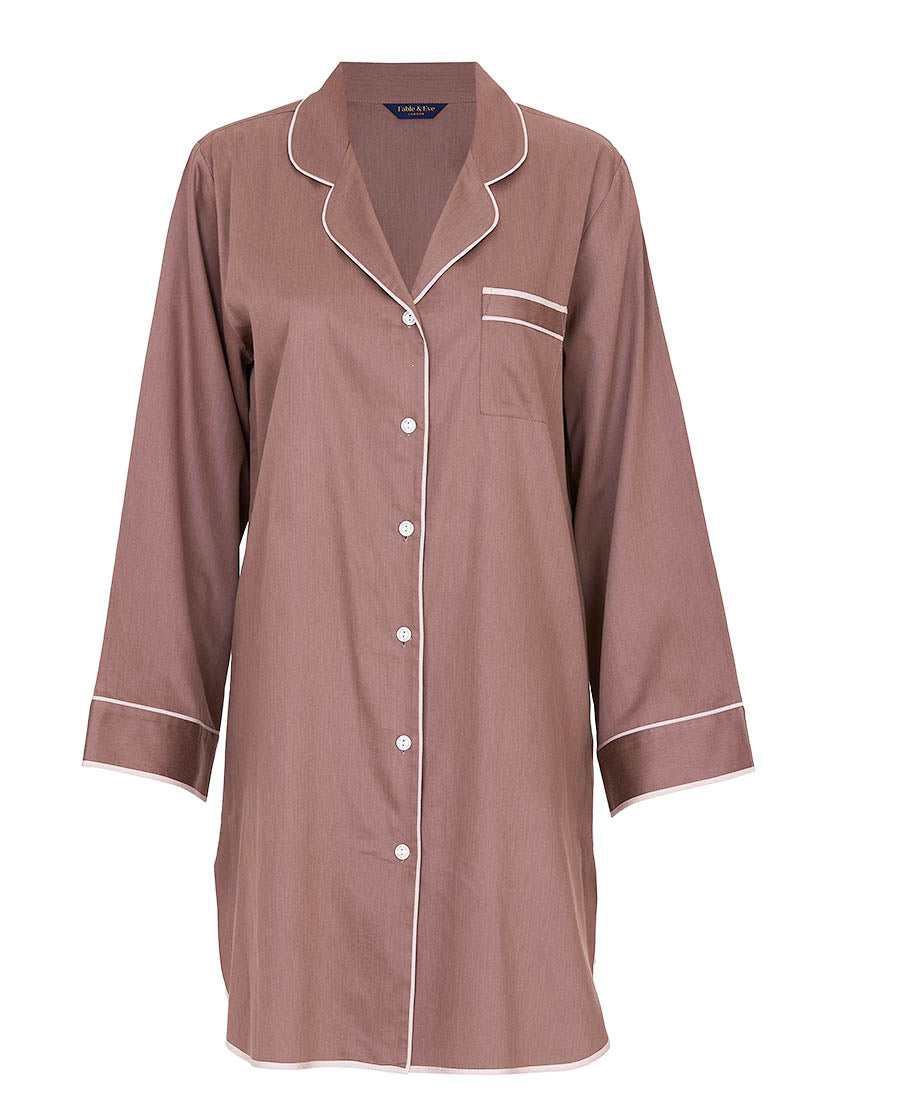Fulham Mocha Blush Nightshirt