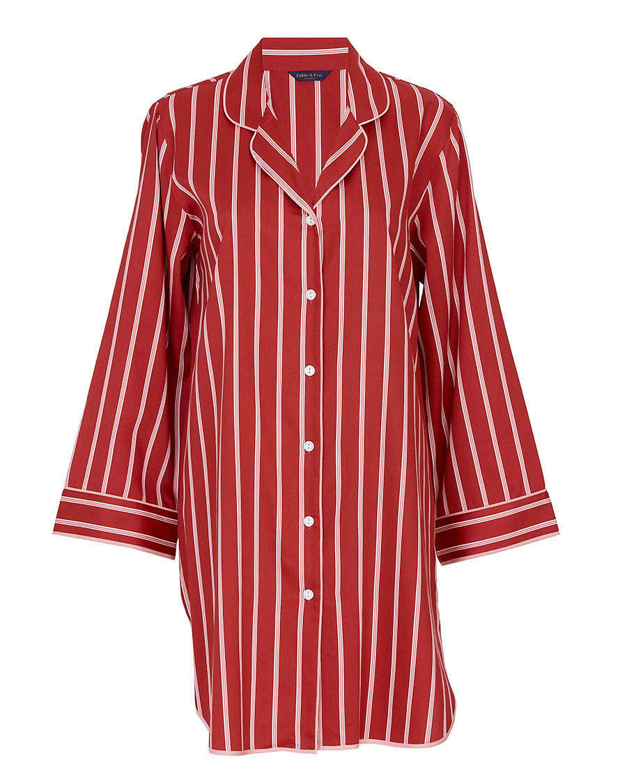 Shoreditch Printed Stripe Nightshirt