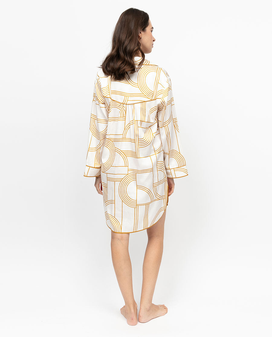 Victoria Geo Print Nightshirt