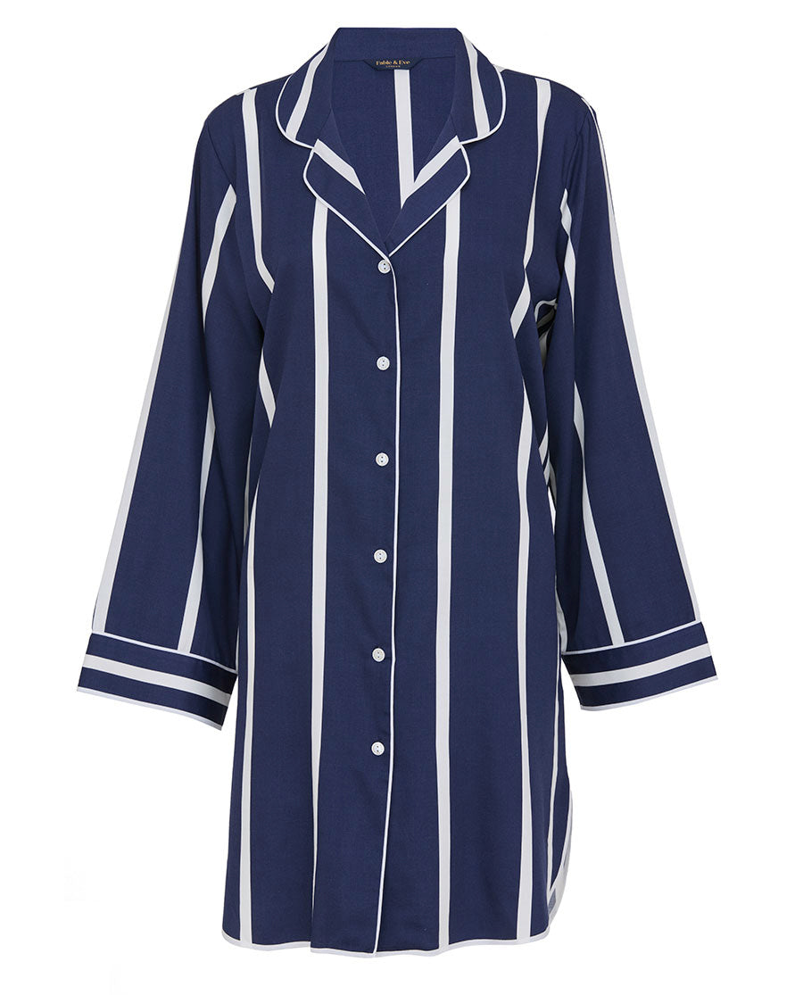 Chancery Printed Stripe Nightshirt
