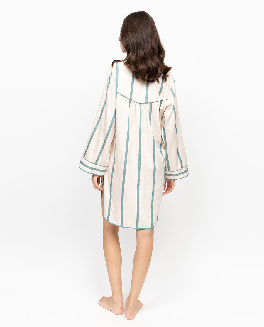 Somerset Printed Stripe Nightshirt