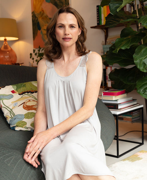 Willow Womens Lace Detail Jersey Swing Nightdress