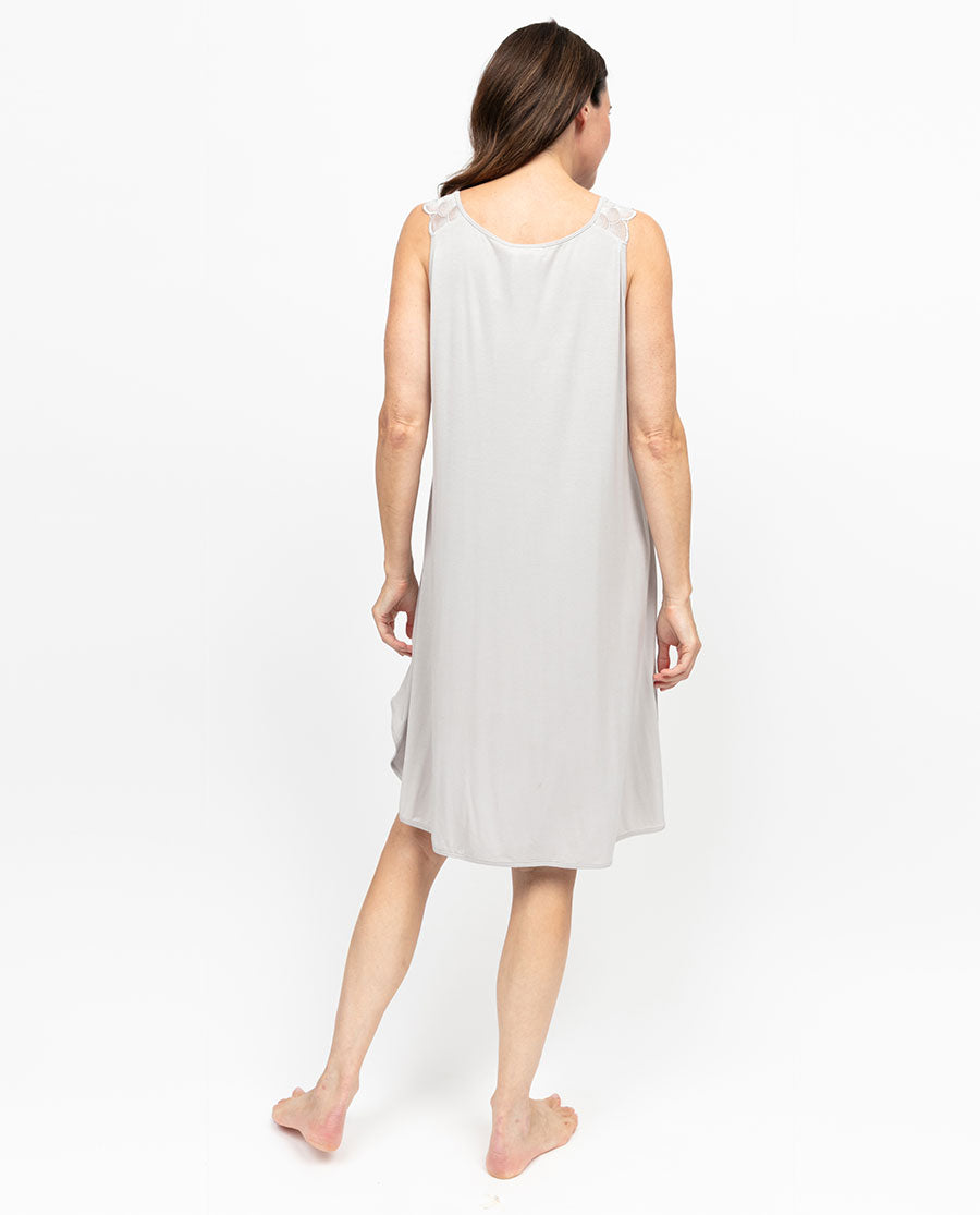 Willow Womens Lace Detail Jersey Swing Nightdress
