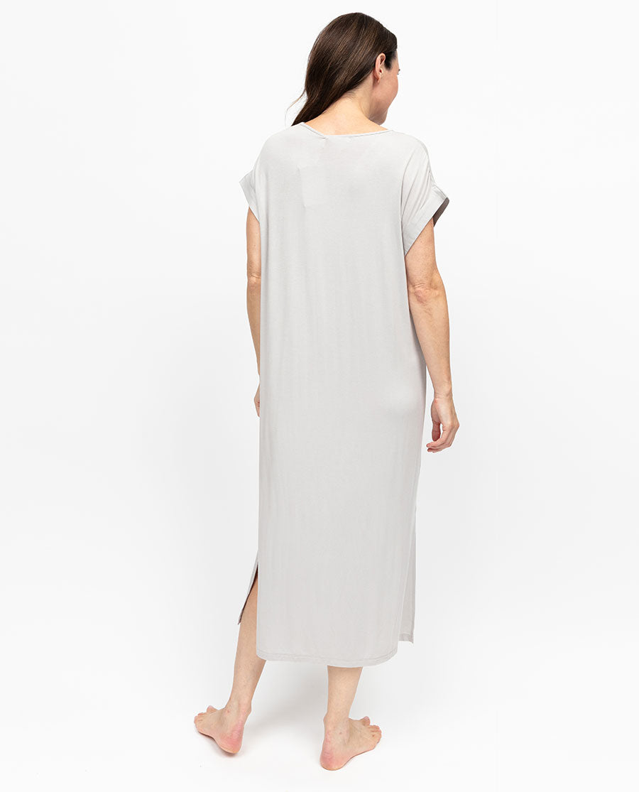 Willow Womens Jersey Cap Sleeve Long Nightdress