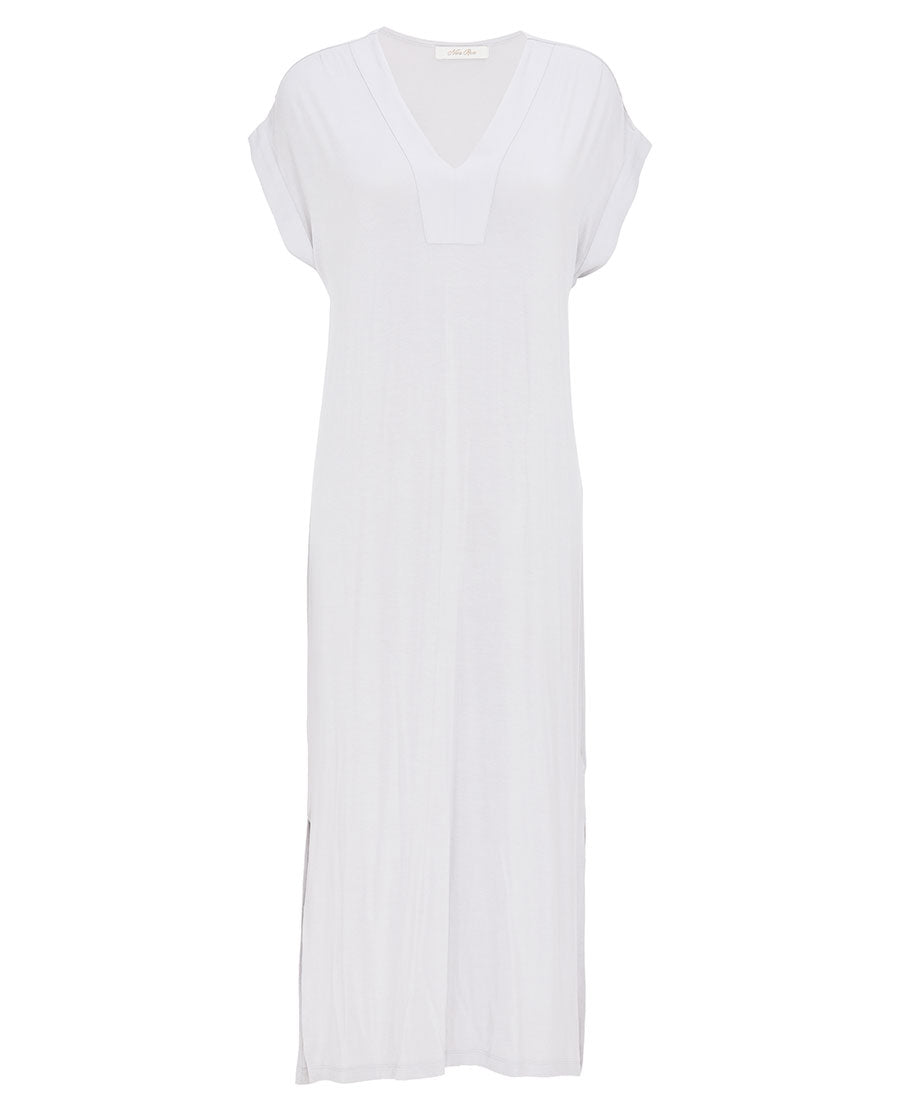 Willow Womens Jersey Cap Sleeve Long Nightdress