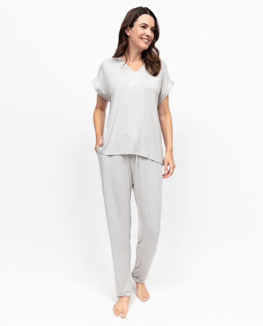 Willow Womens Jersey Cap Sleeve Pyjama Set