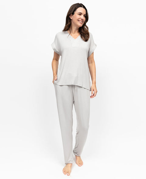 Willow Womens Jersey Cap Sleeve Pyjama Set