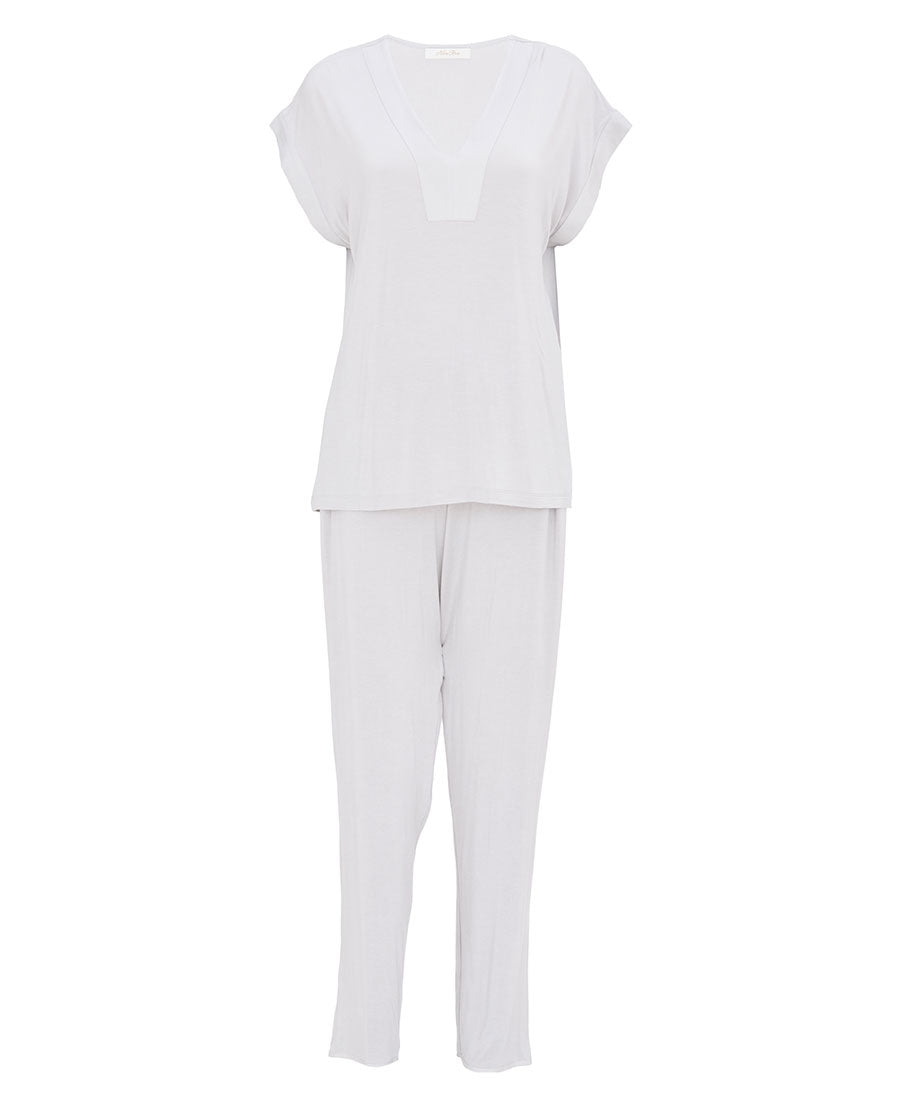 Willow Womens Jersey Cap Sleeve Pyjama Set
