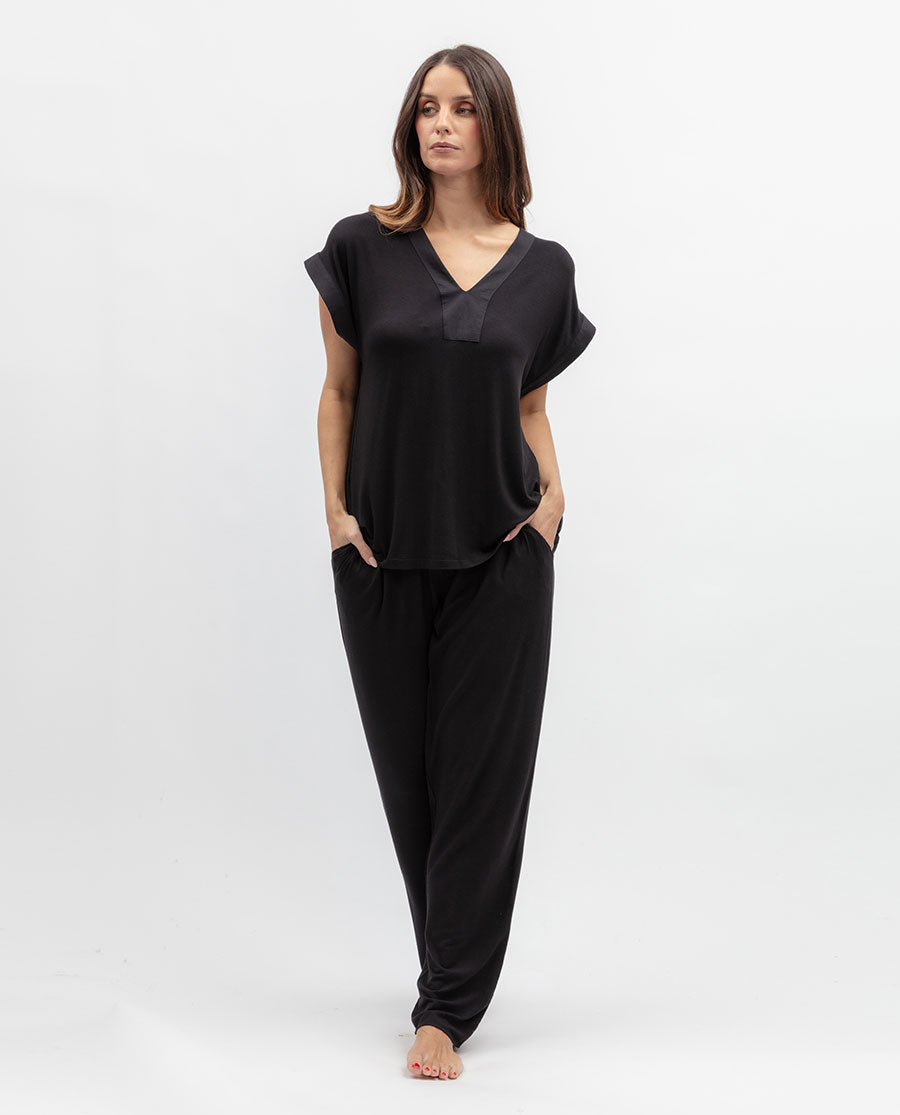 Moonlit Garden Womens Jersey Pyjama Set