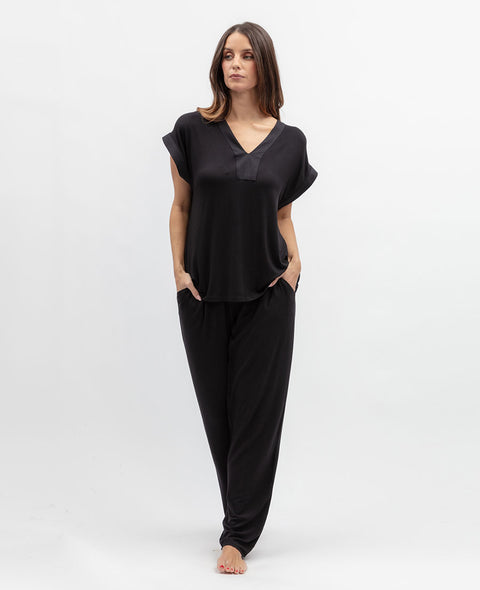 Moonlit Garden Womens Jersey Pyjama Set