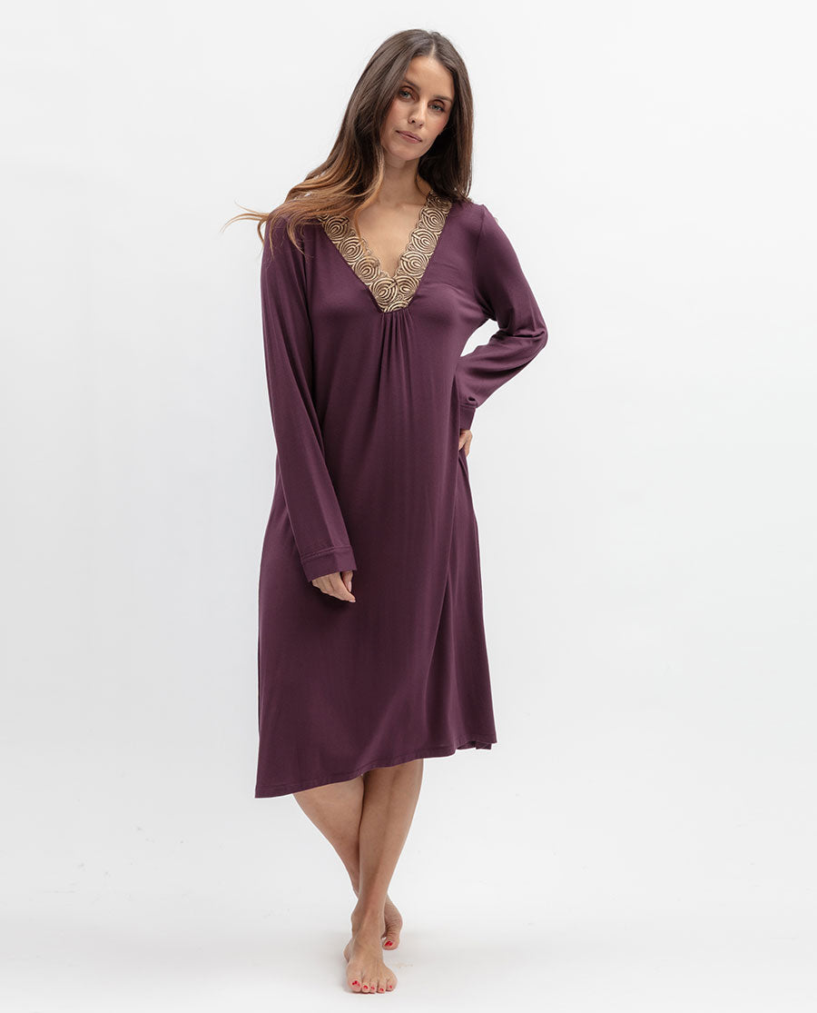 Womens Pyjamas | Nora Rose Nightdresses ‐ Cyberjammies