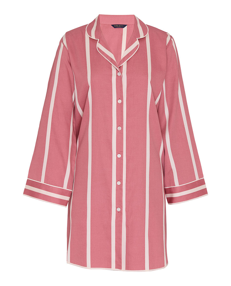 Printed Stripe Nightshirt