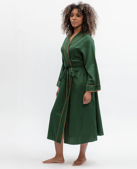 ladies housecoats dressing gowns Womens Zip Up Housecoat Robe Full Length Fleece Bathrobe Winter Plush Warm Zipper Lapel House Coat Loungewear Dark Gray, Medium at Amazon Women's Clothing store With a large quilted hand Shop Womens Dressing Gowns -