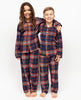 Ensemble de pyjama unisexe à carreaux légèrement brossés Taylor Kids